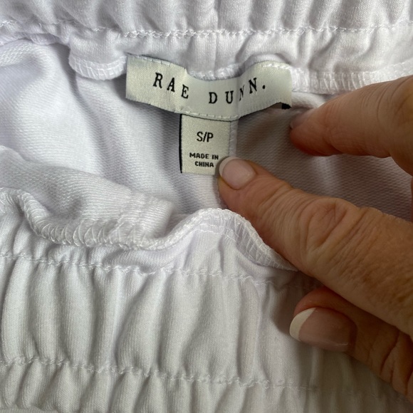 NWOT - Rae Dunn rainbow heart casual joggers Sz S - Picture 4 of 10